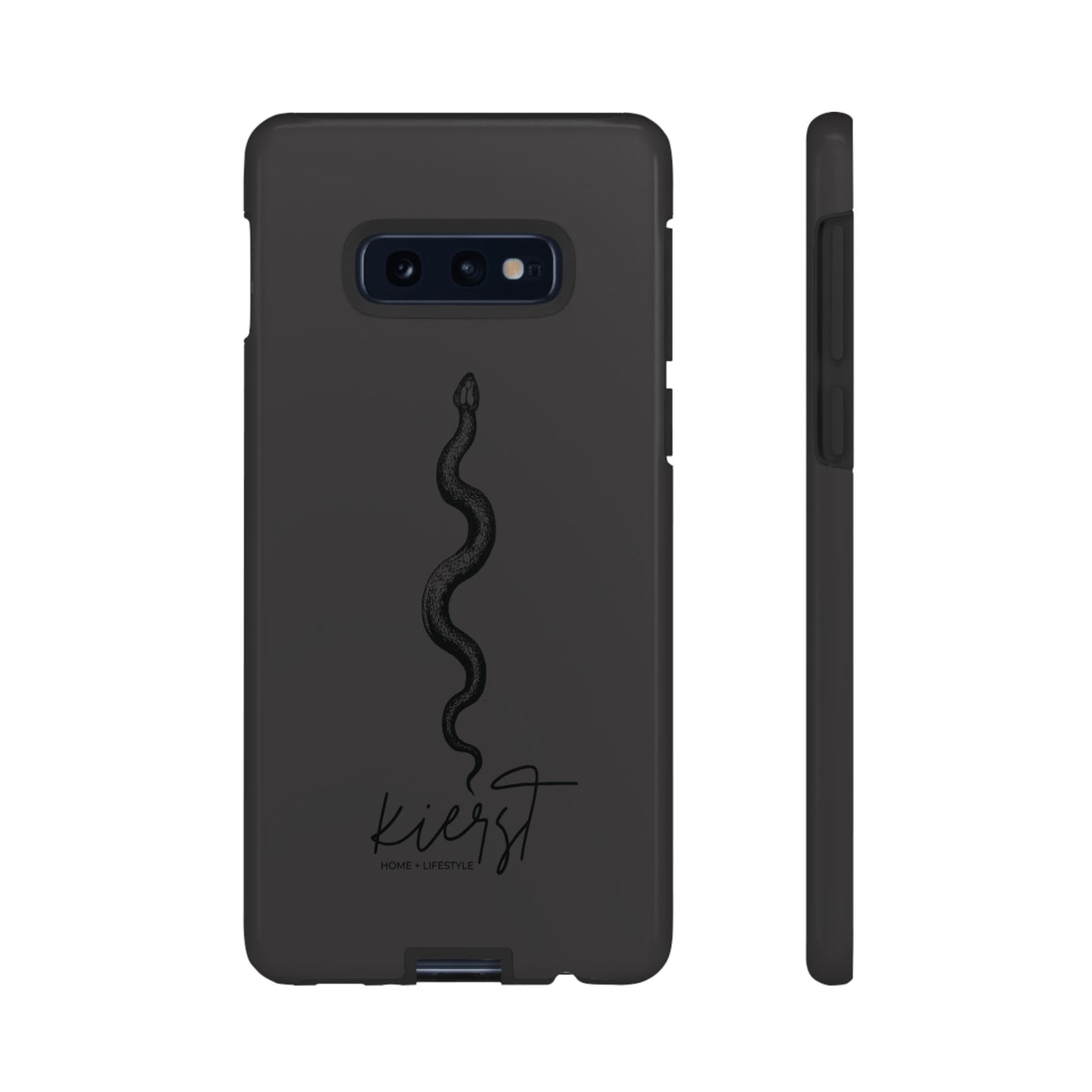 Long Black Snake Samsung Galaxy Phone Case | Power In The Subtleties
