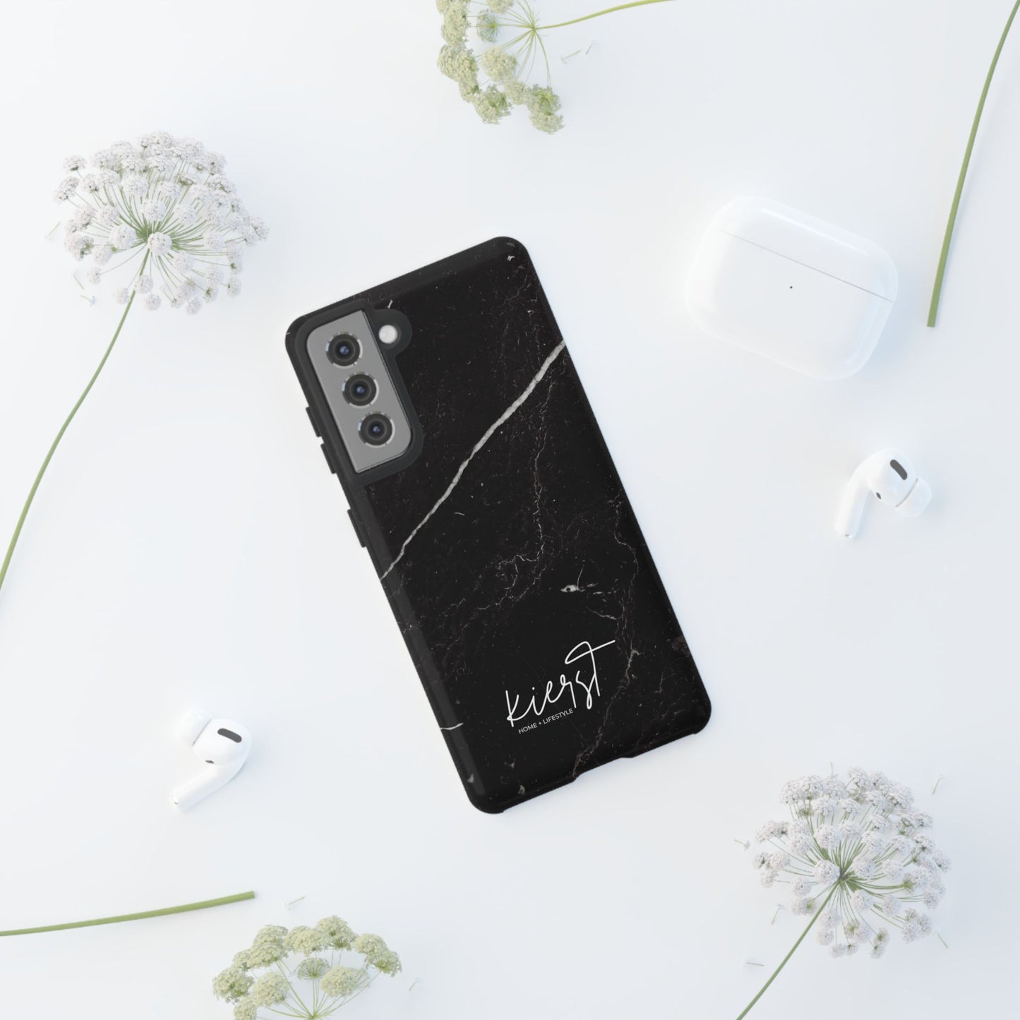 Black Marble Samsung Galaxy Phone Case | Elevated Protection Meets Timeless Design