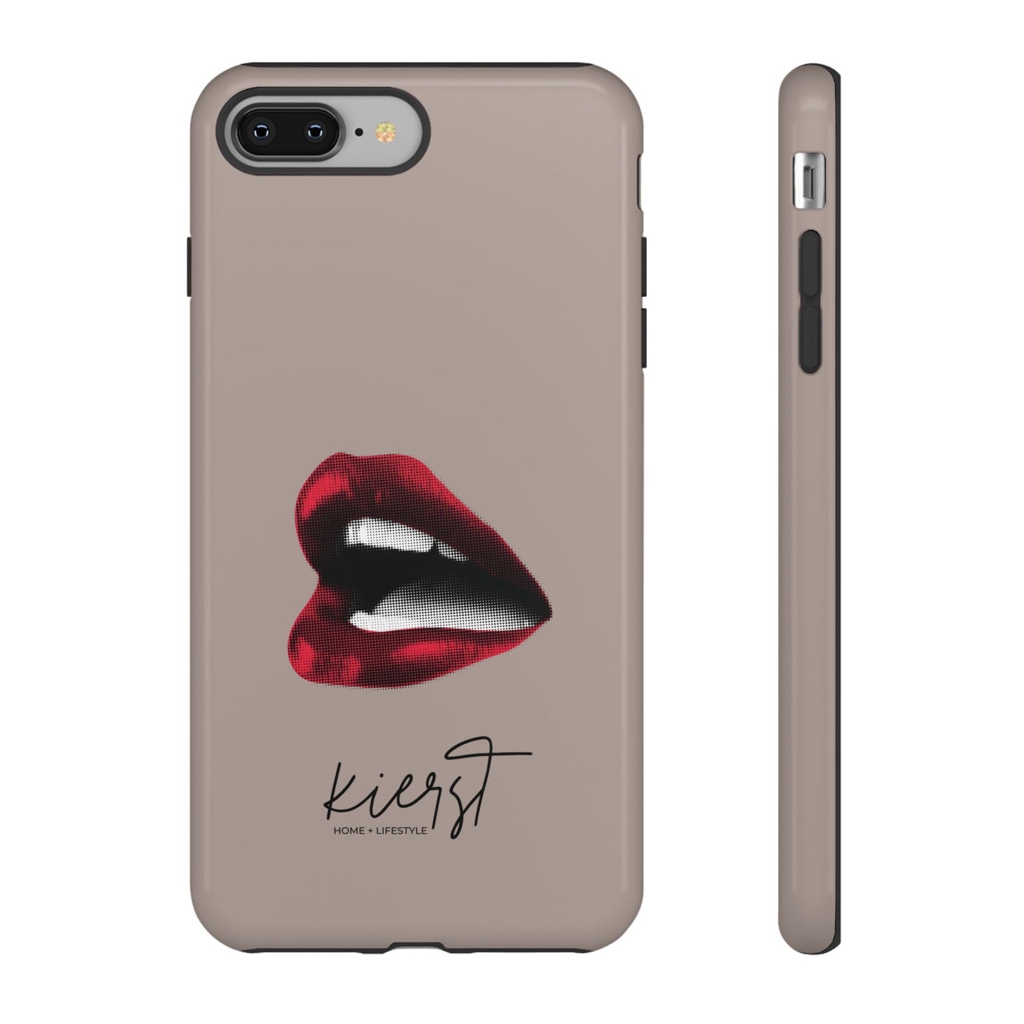 Retro Red Lips iPhone Case | Pop Art Meets Polished