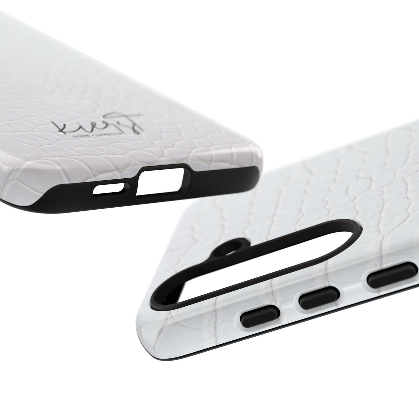 White Alligator Samsung Galaxy Case | Classic Texture Meets Modern Edge