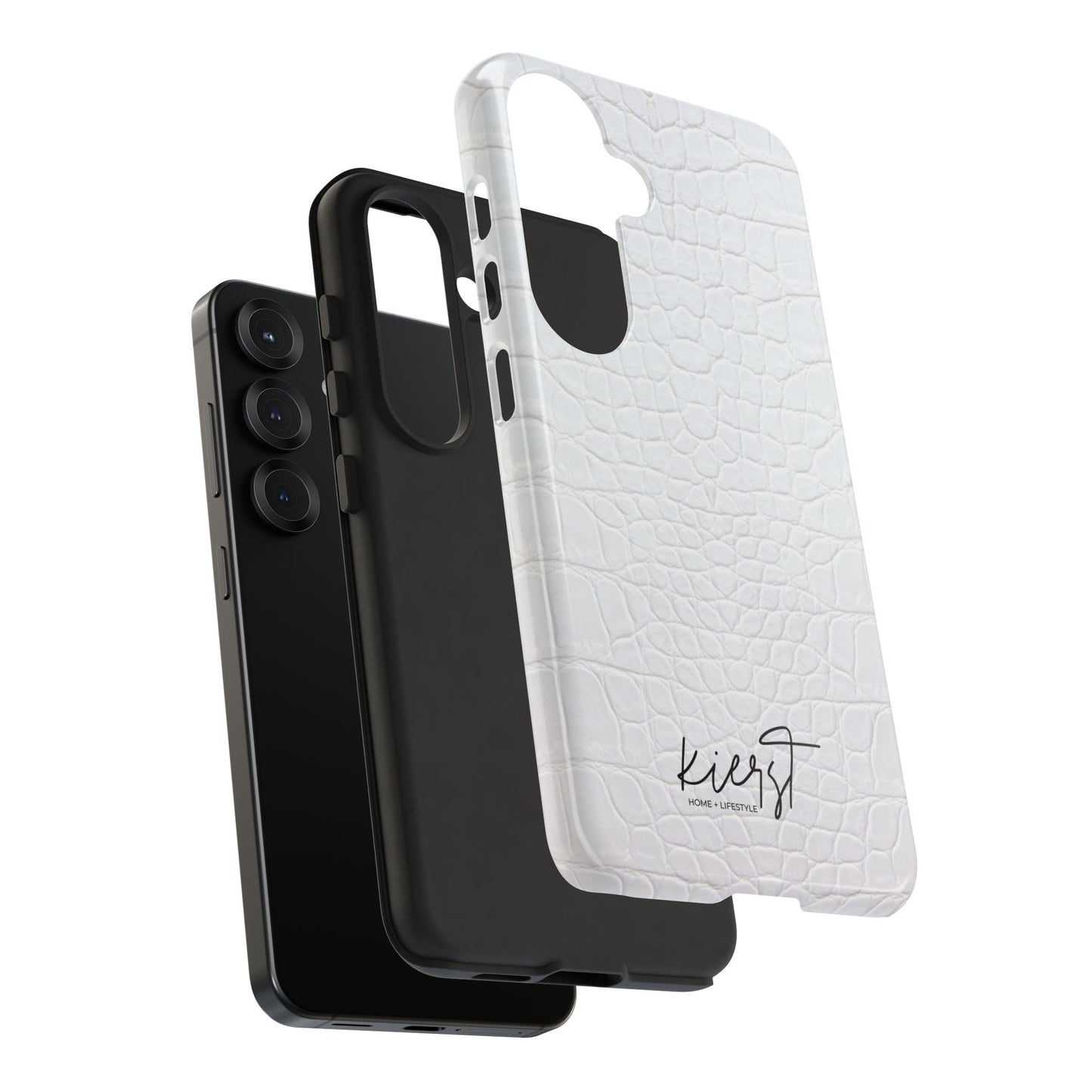 White Alligator Samsung Galaxy Phone Case