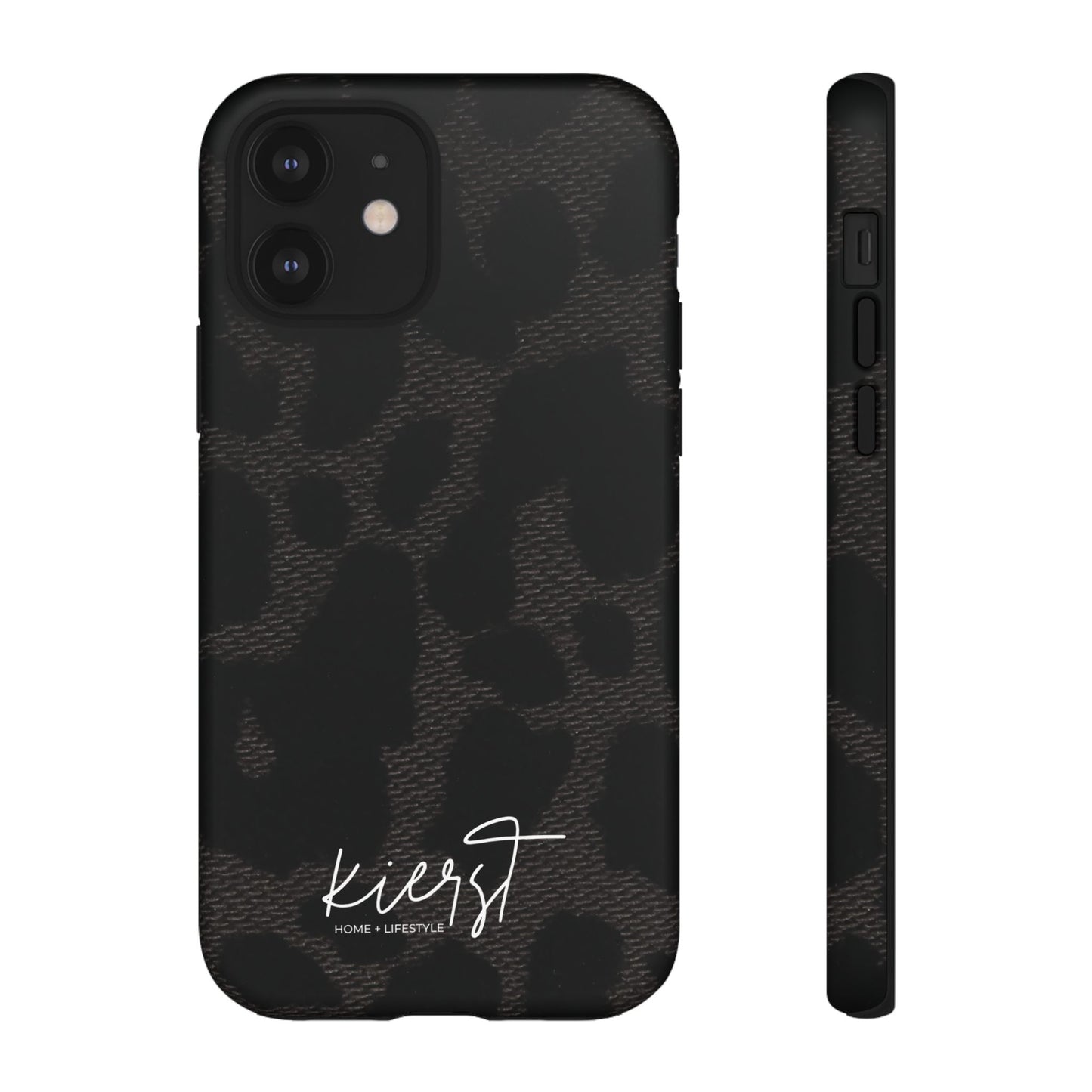 Black Leopard iPhone Case