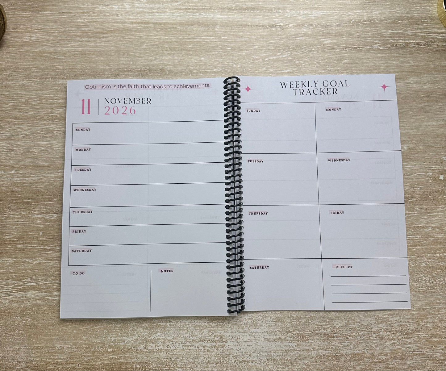 2026 Lifestyle Planner Pearl Essence