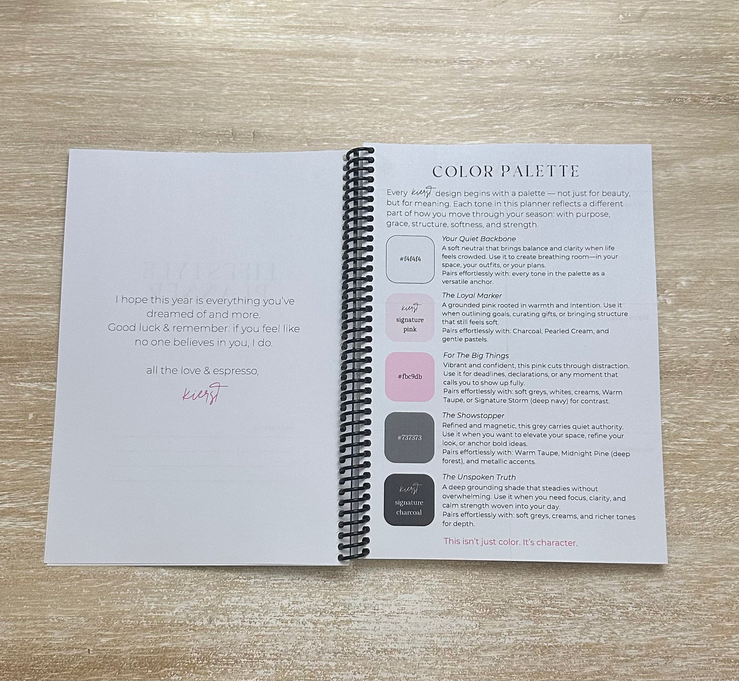 2026 Lifestyle Planner - Grey Snake