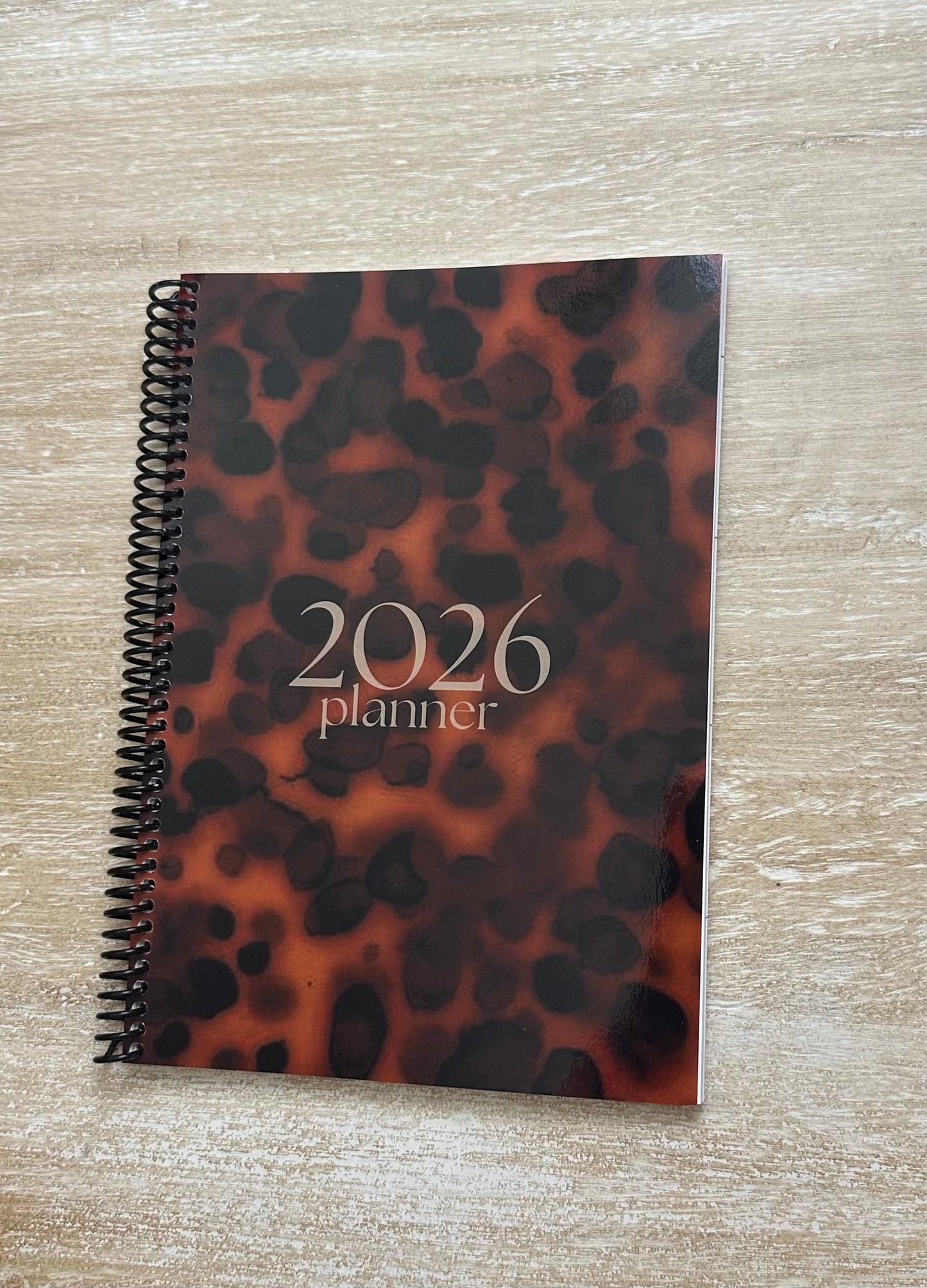 2026 Lifestyle Planner Ember Tortoise