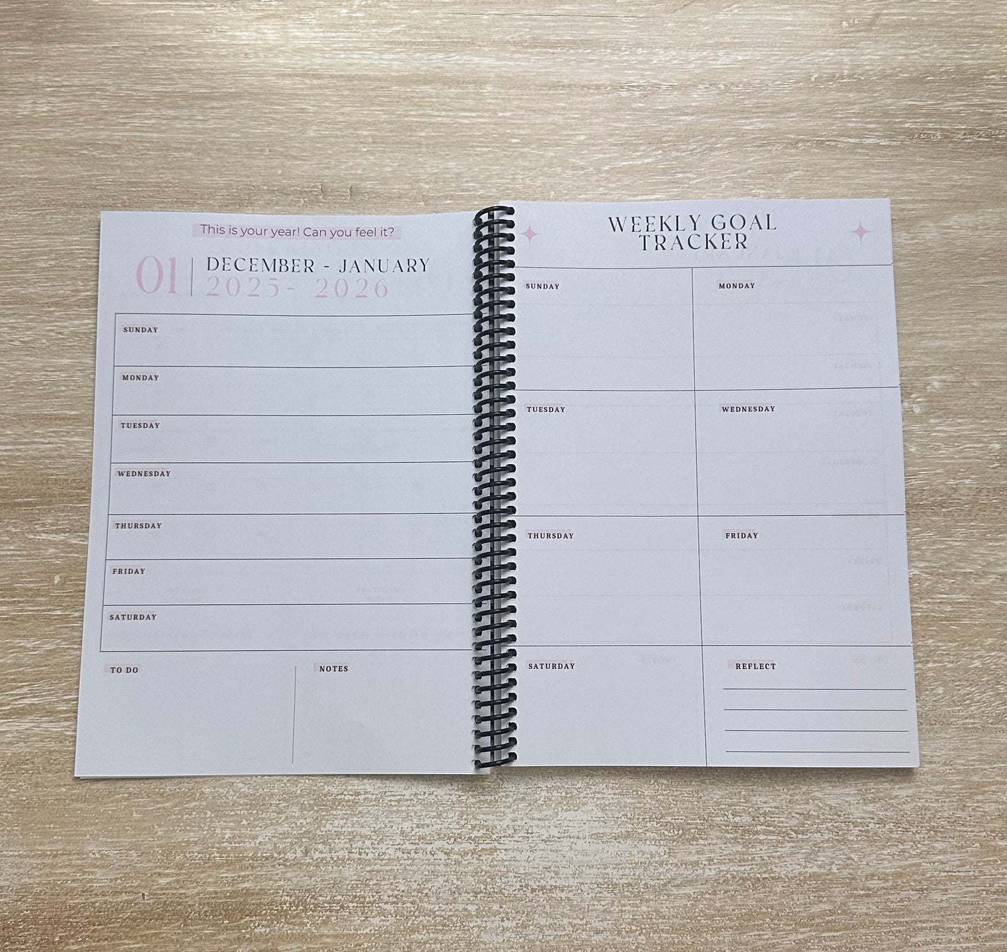 2026 Lifestyle Planner - Grey Snake