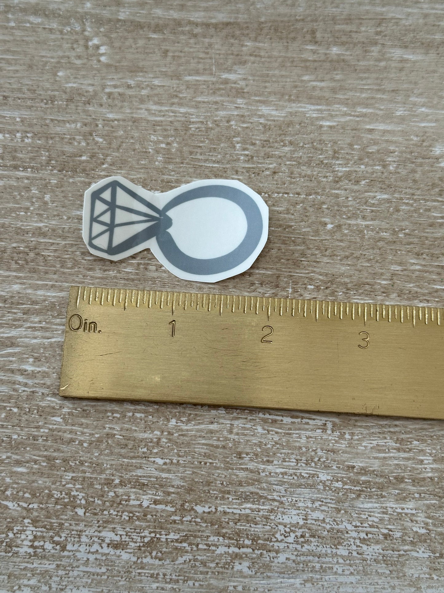 Silver & Gold Diamond Ring Temporary Tattoos