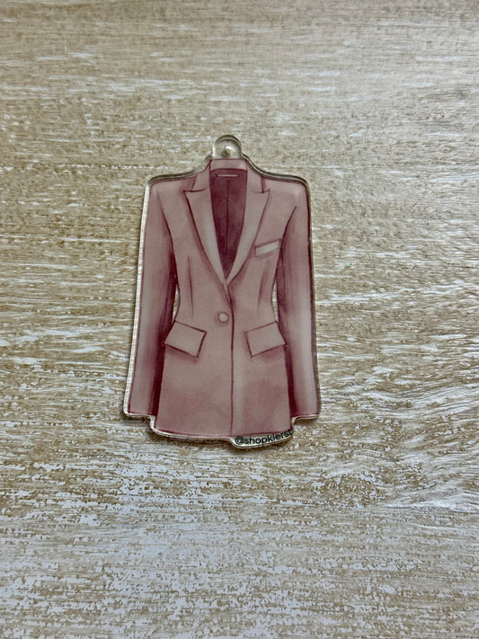 Pink Chic Blazer Ornament