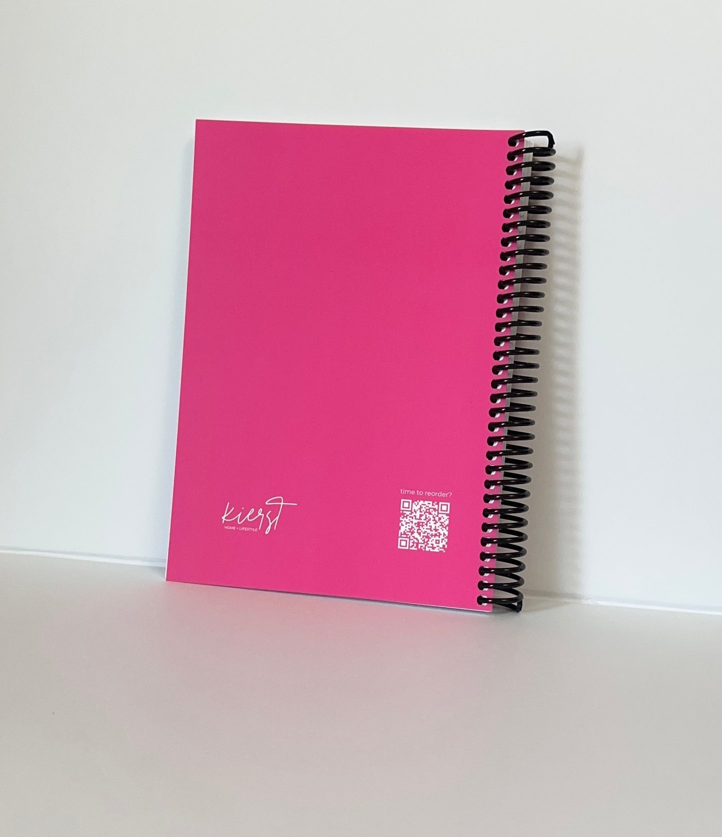 Leopard Head on Signature Hot Pink Notebook | Fierce Color, Wild Confidence - Limited Edition
