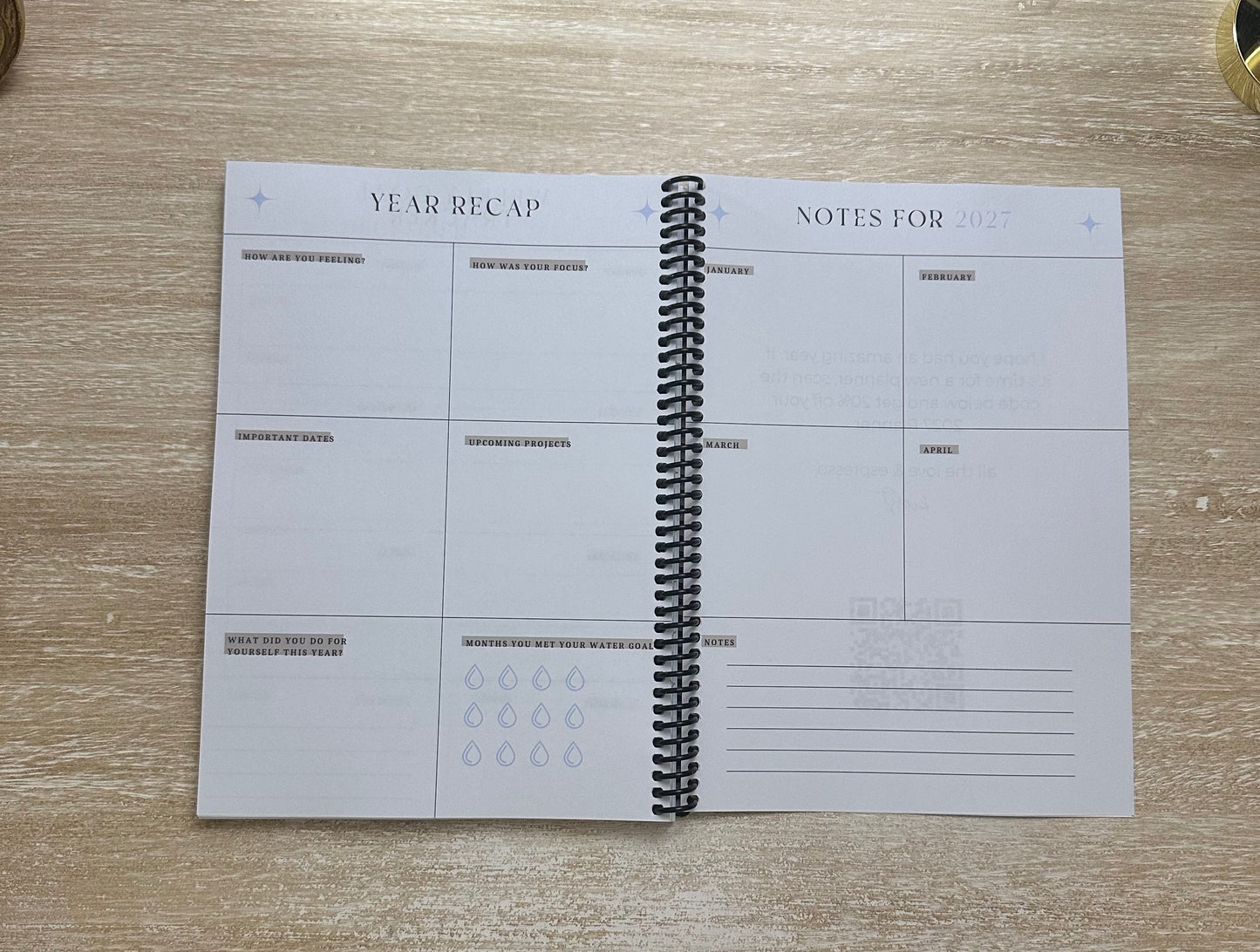 2026 Lifestyle Planner - Blue Marble