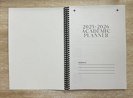 Academic Year Planner Ember Tortoise