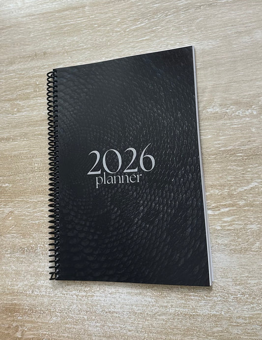 2026 Lifestyle Planner - Grey Snake
