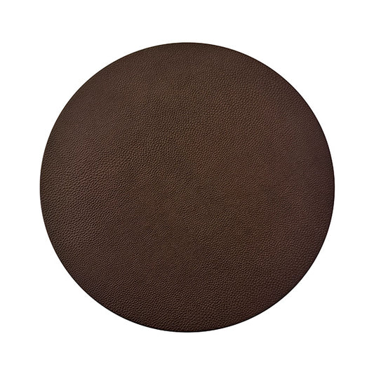 Bolton Cigar Table in Brass & Leather