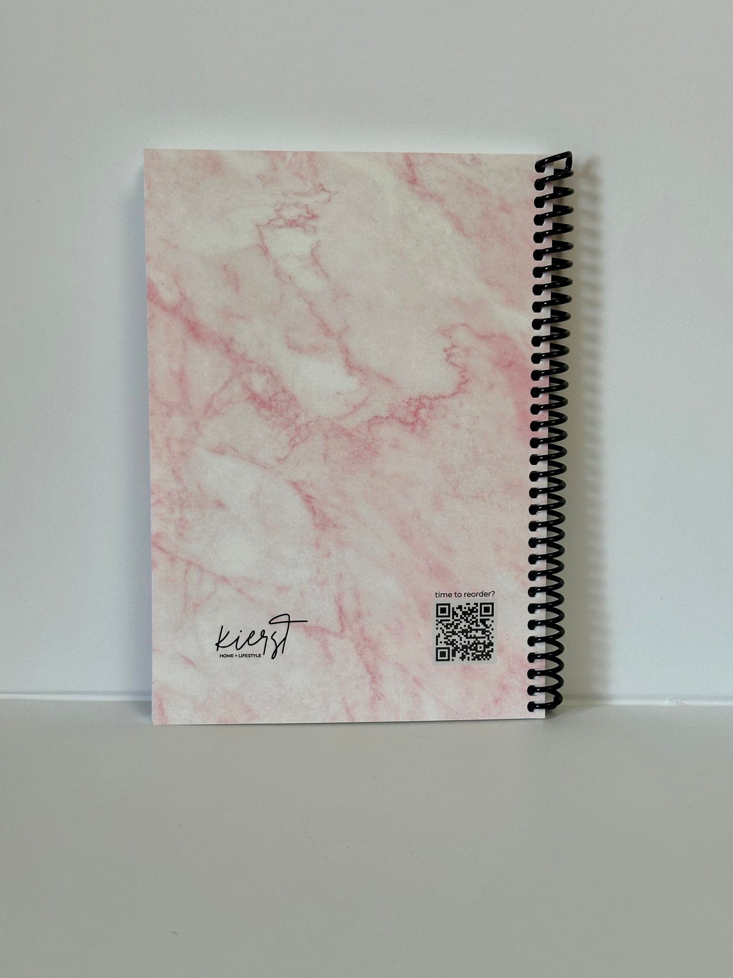 Rose Marble Notebook | Light, Layered, and Effortlessly Chic
