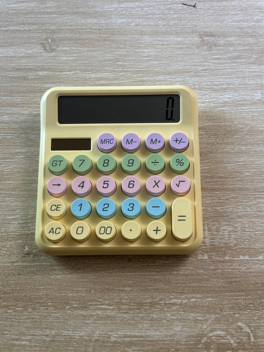 Colorful Large Desk Calculator