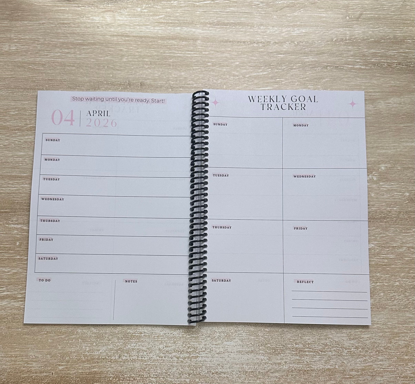 2026 Lifestyle Planner - Grey Snake
