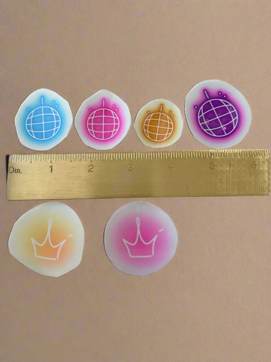 Afterglow effect temporary tattoo