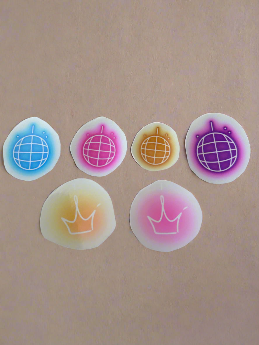 Afterglow effect temporary tattoo