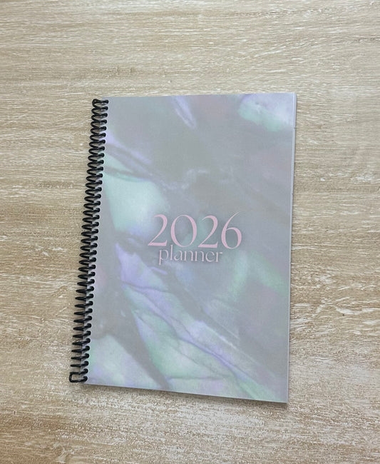 2026 Lifestyle Planner Pearl Essence