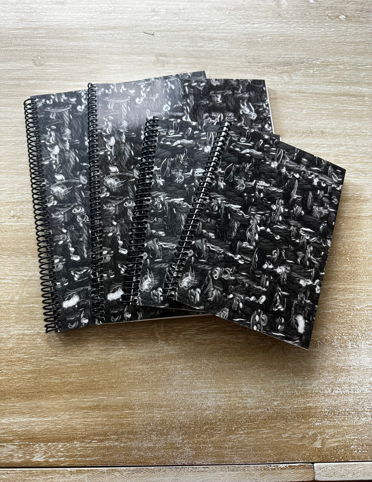Grey Tweed Notebook