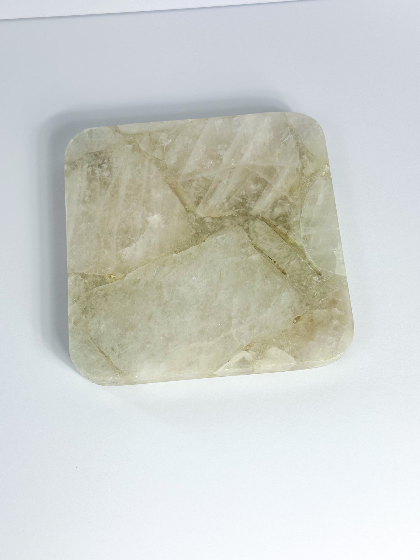 Clear Warm Agate Tray