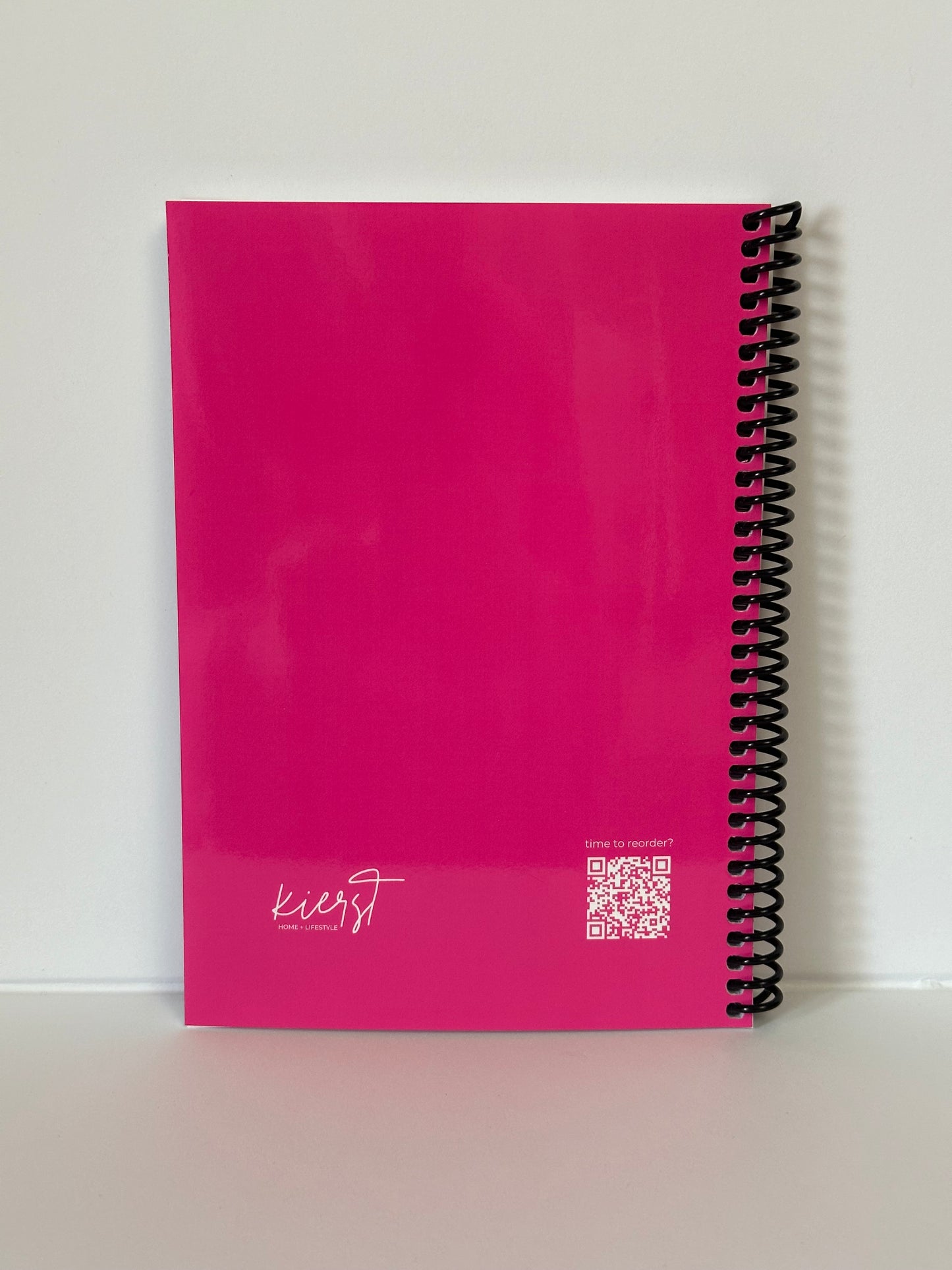 Leopard Head on Signature Hot Pink Notebook | Fierce Color, Wild Confidence - Limited Edition