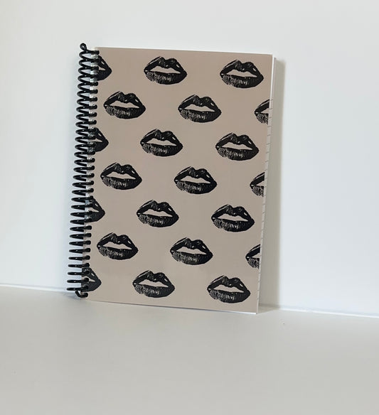 Black Lips on Oat Notebook