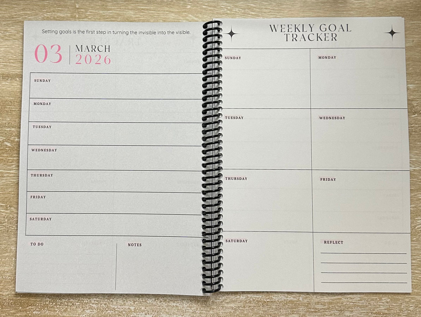 Academic Year Planner Pearl Essence