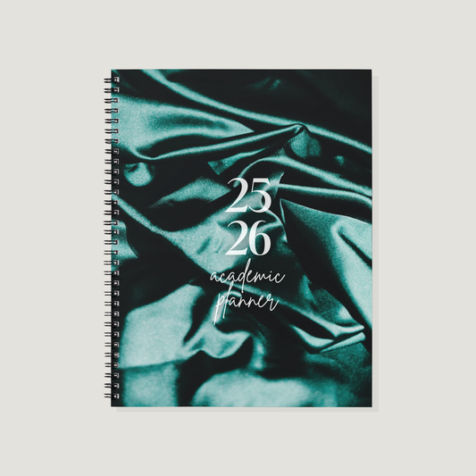 Academic Year Planner Emerald Silk