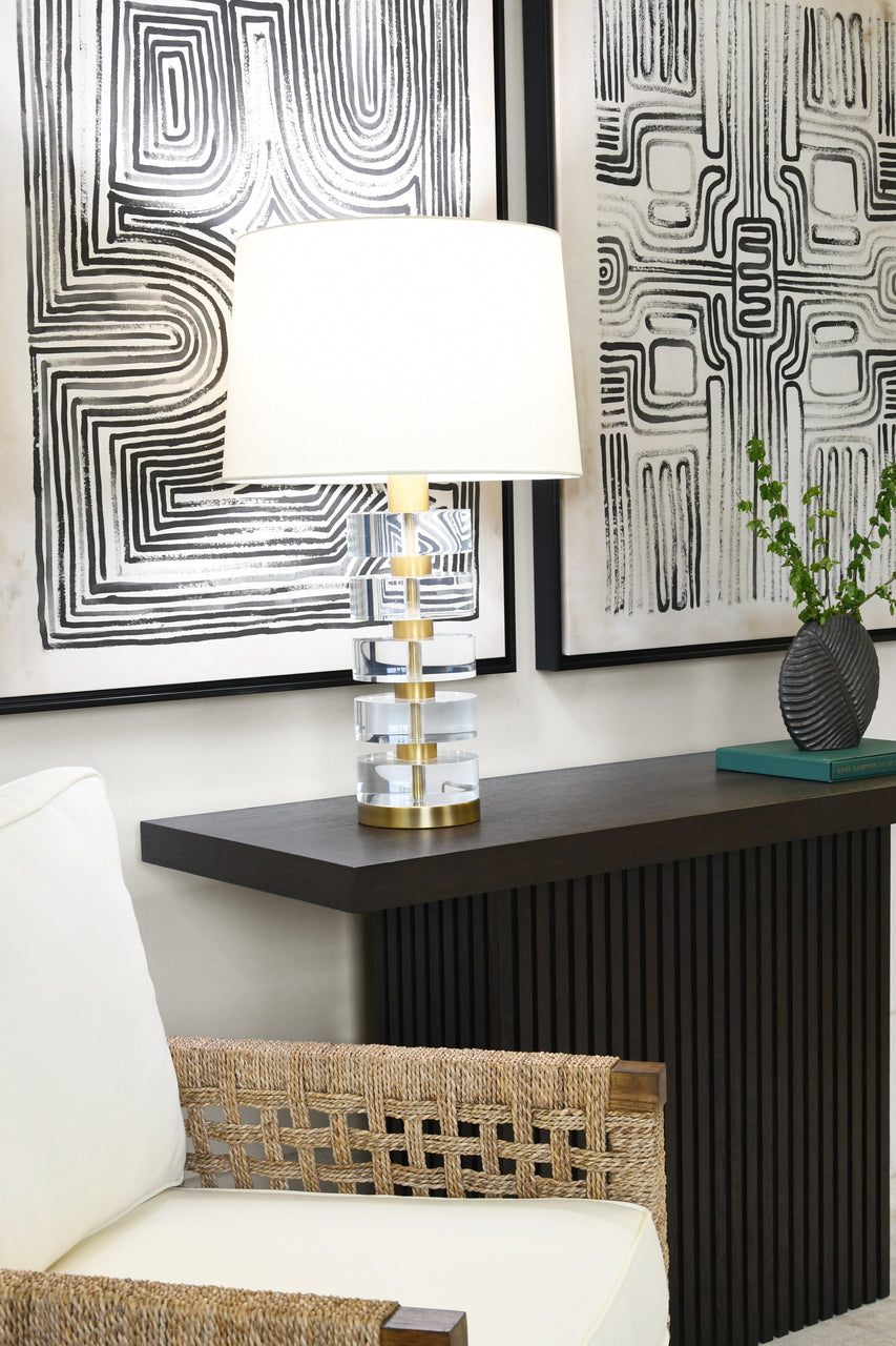 Vanna Console Table in Espresso Oak