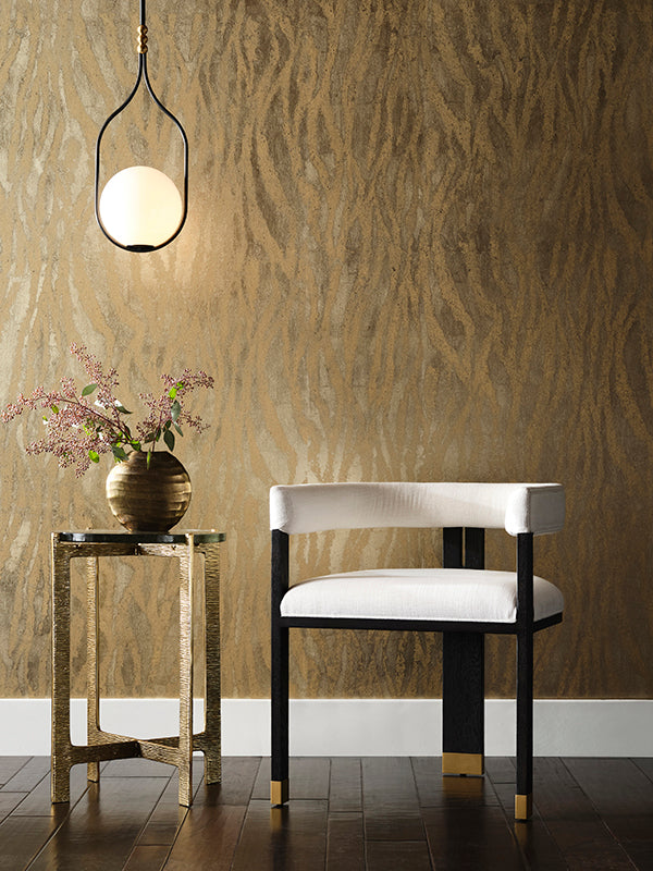 Jude Barrel Chair in Espresso Oak & White Linen