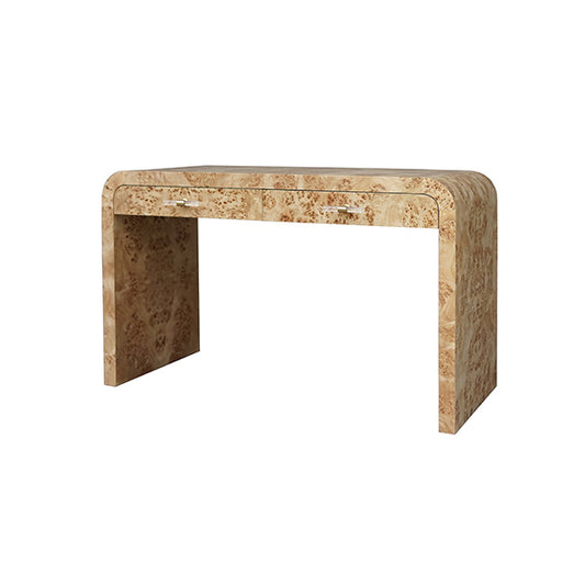 Petra Desk in Burl Wood