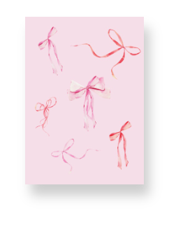 Pink Bows Notebook | Playful, feminine, and timelessly charming