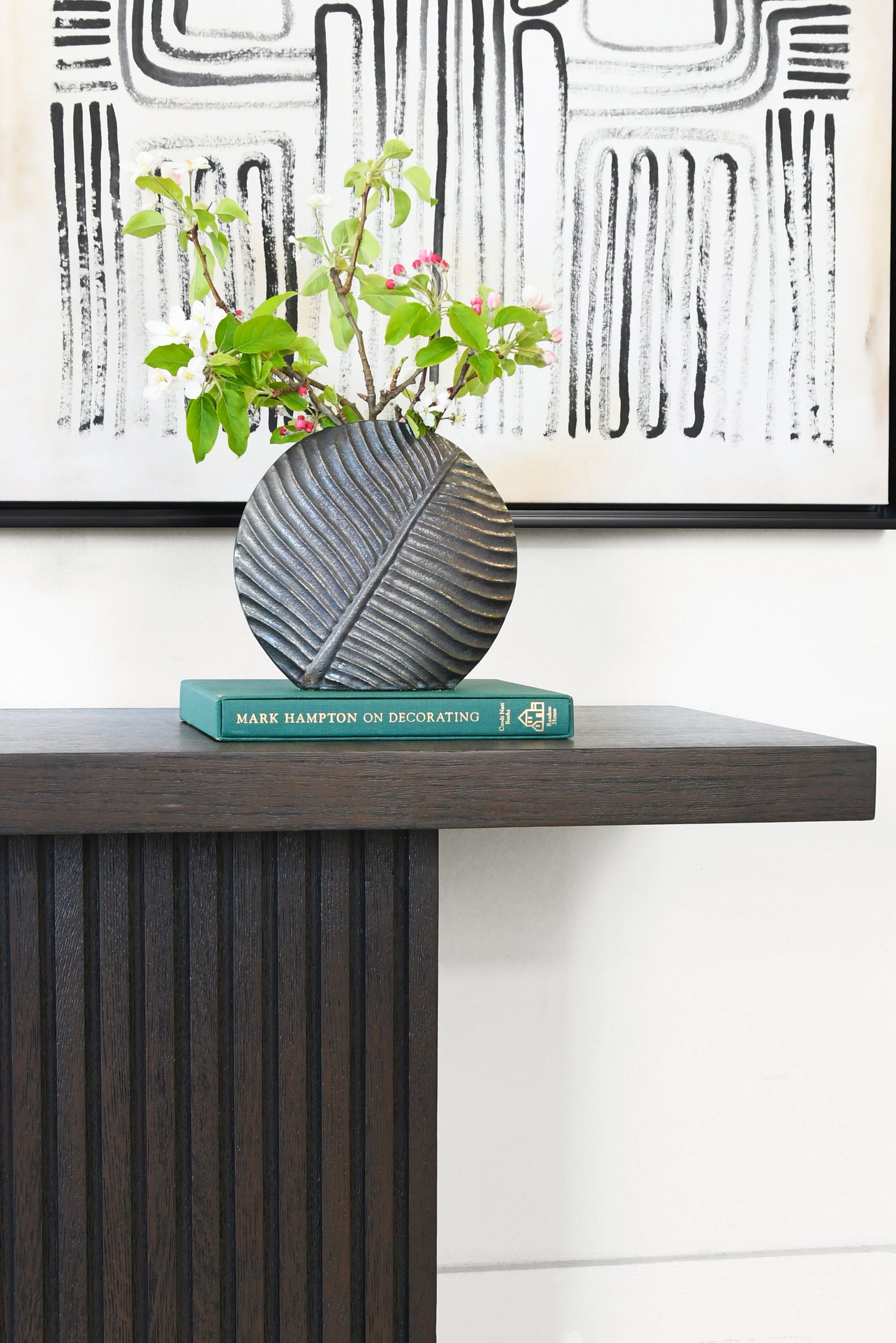 Vanna Console Table in Espresso Oak