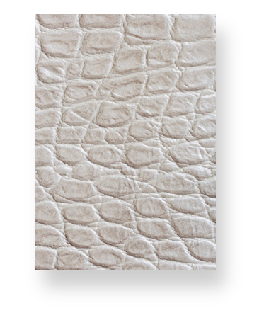 Cream Reptile Print Notebook | Sophisticated texture, soft neutral palette