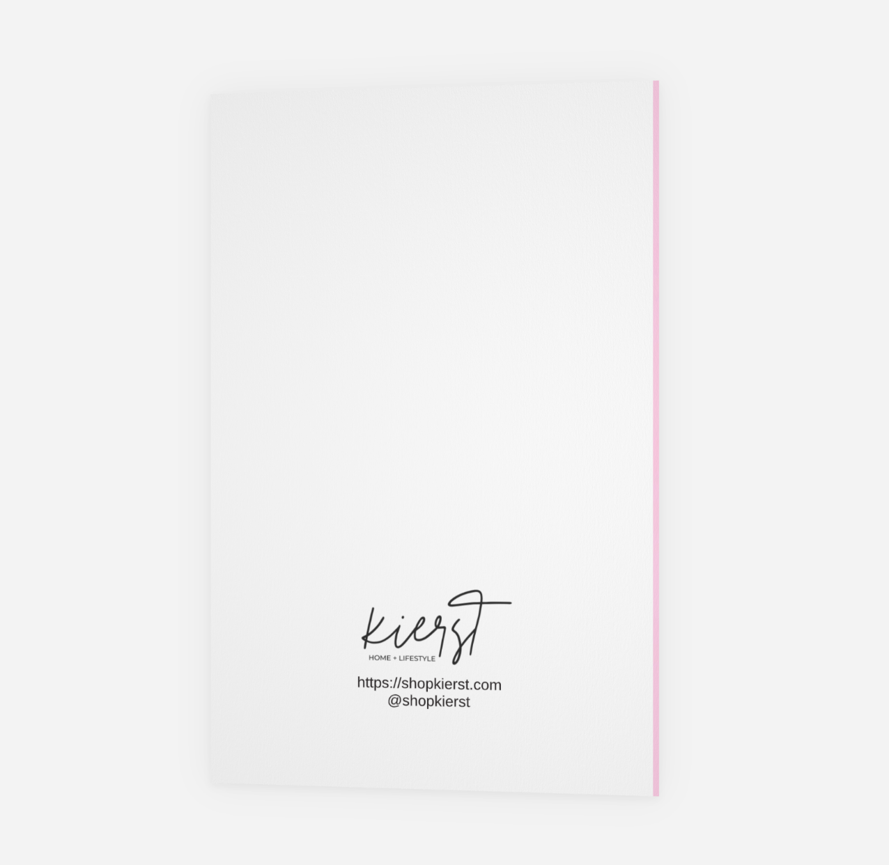 Neon Santa Christmas Card