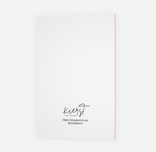 Neon Santa Christmas Card