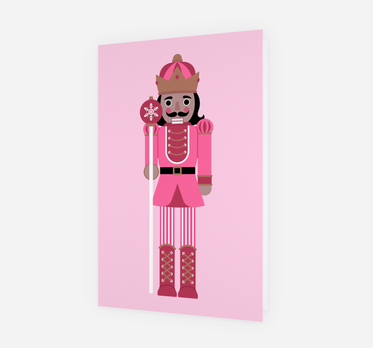 Nutcracker Christmas Card