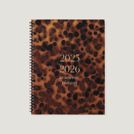 Academic Year Planner Ember Tortoise