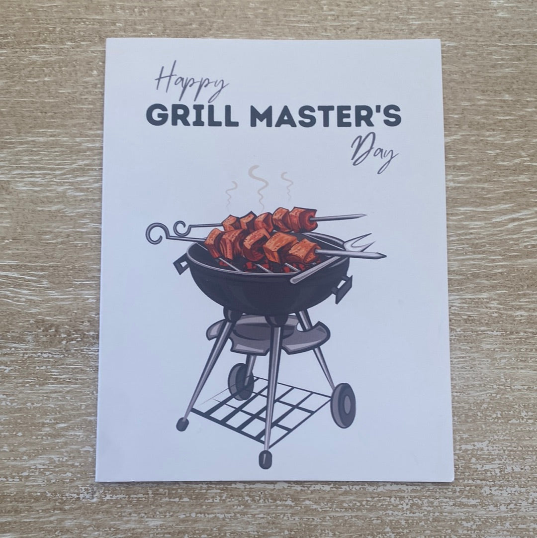Grill Master Card - createdbykierst