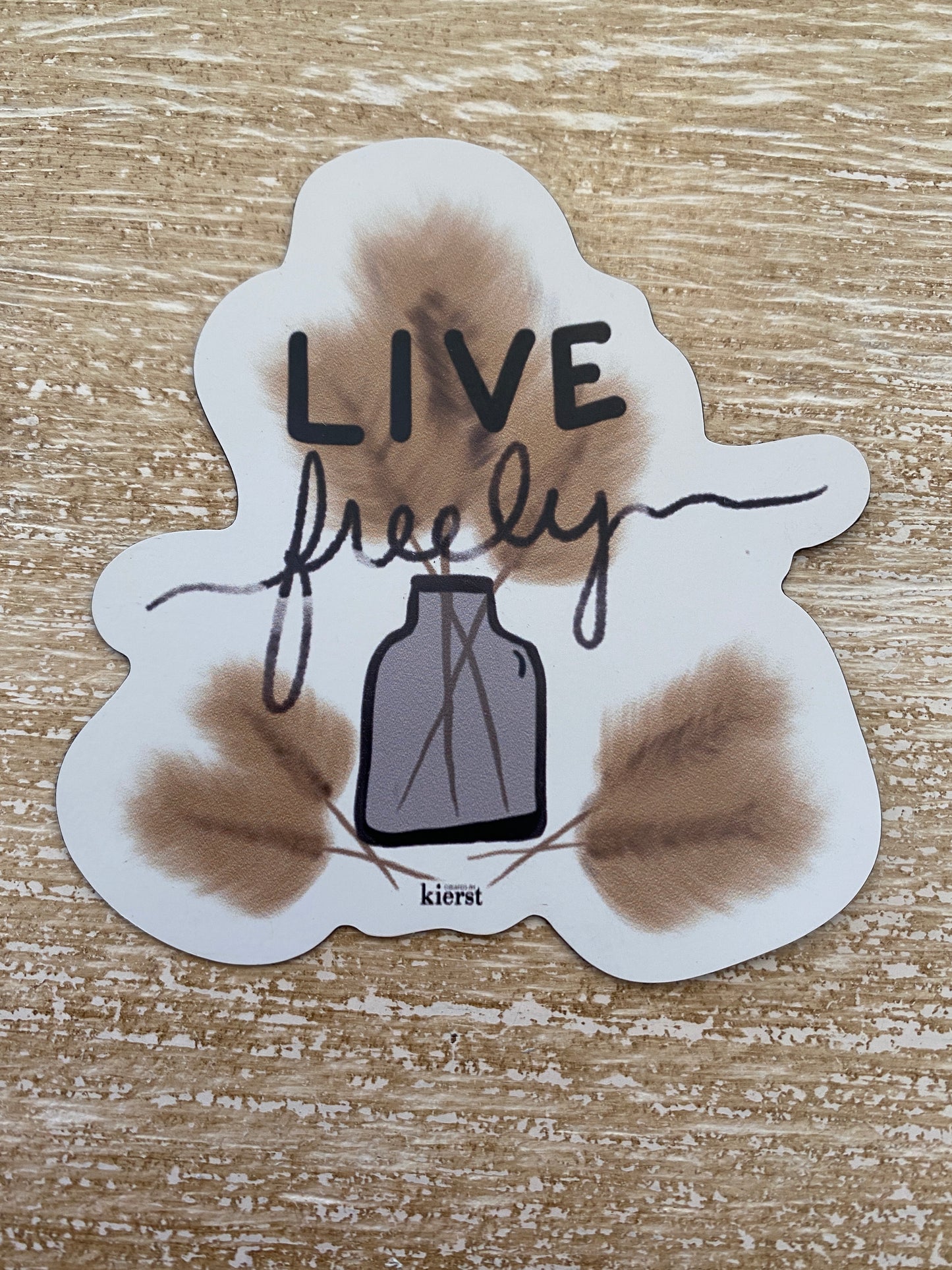 Live Freely Magnet - createdbykierst
