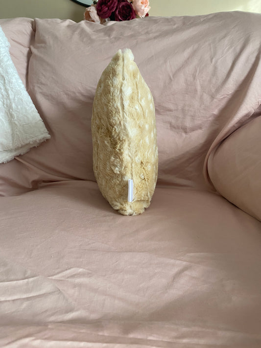 Fawn Faux Fur Pillow - createdbykierst