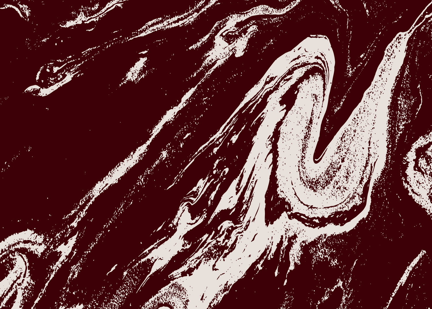 Cream Marble on Signature Velvet Noir