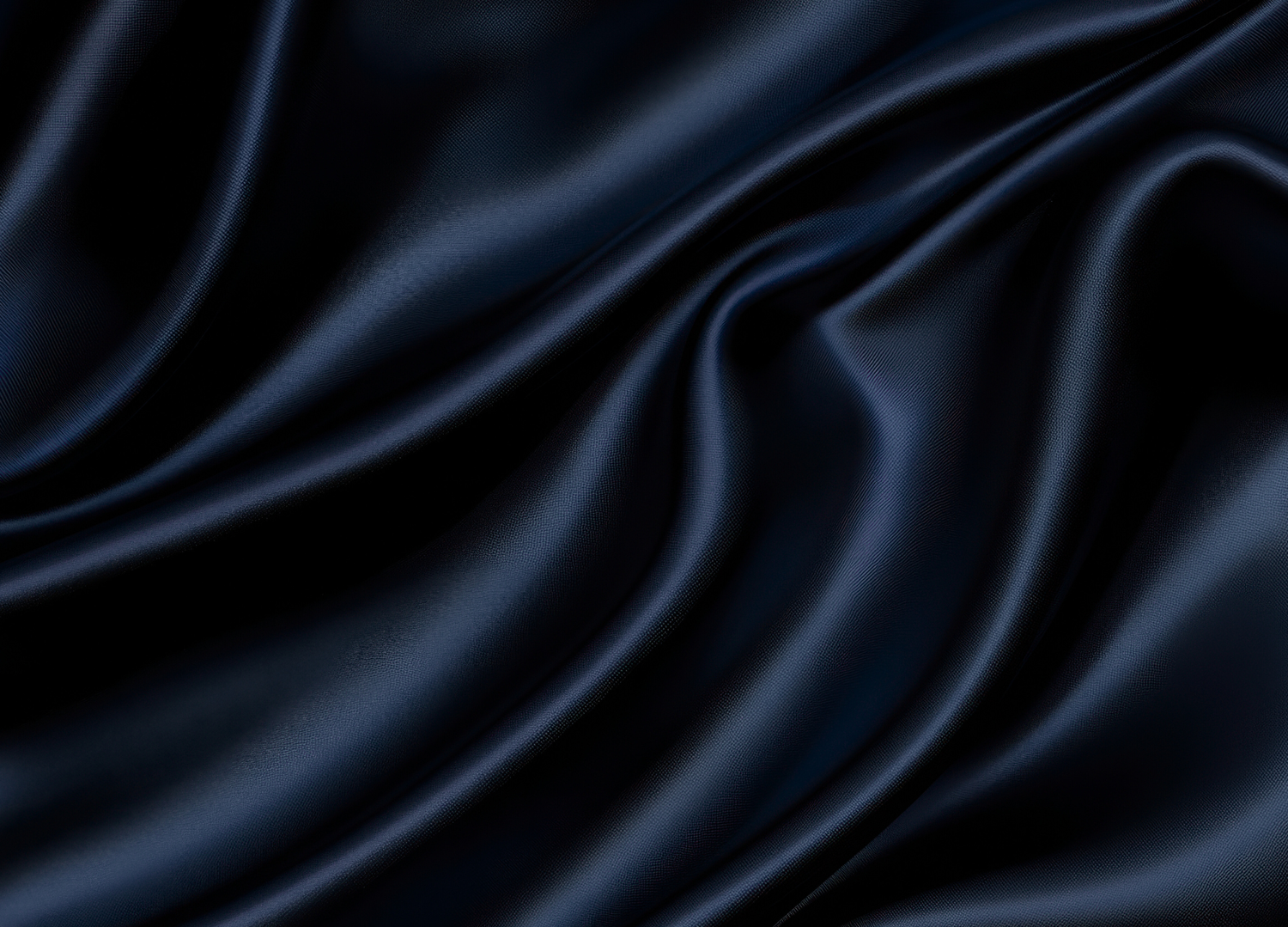 Navy Silk