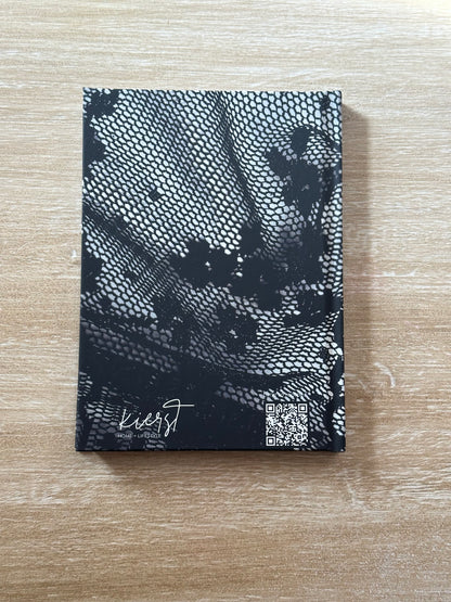 Black and White Lace Journal