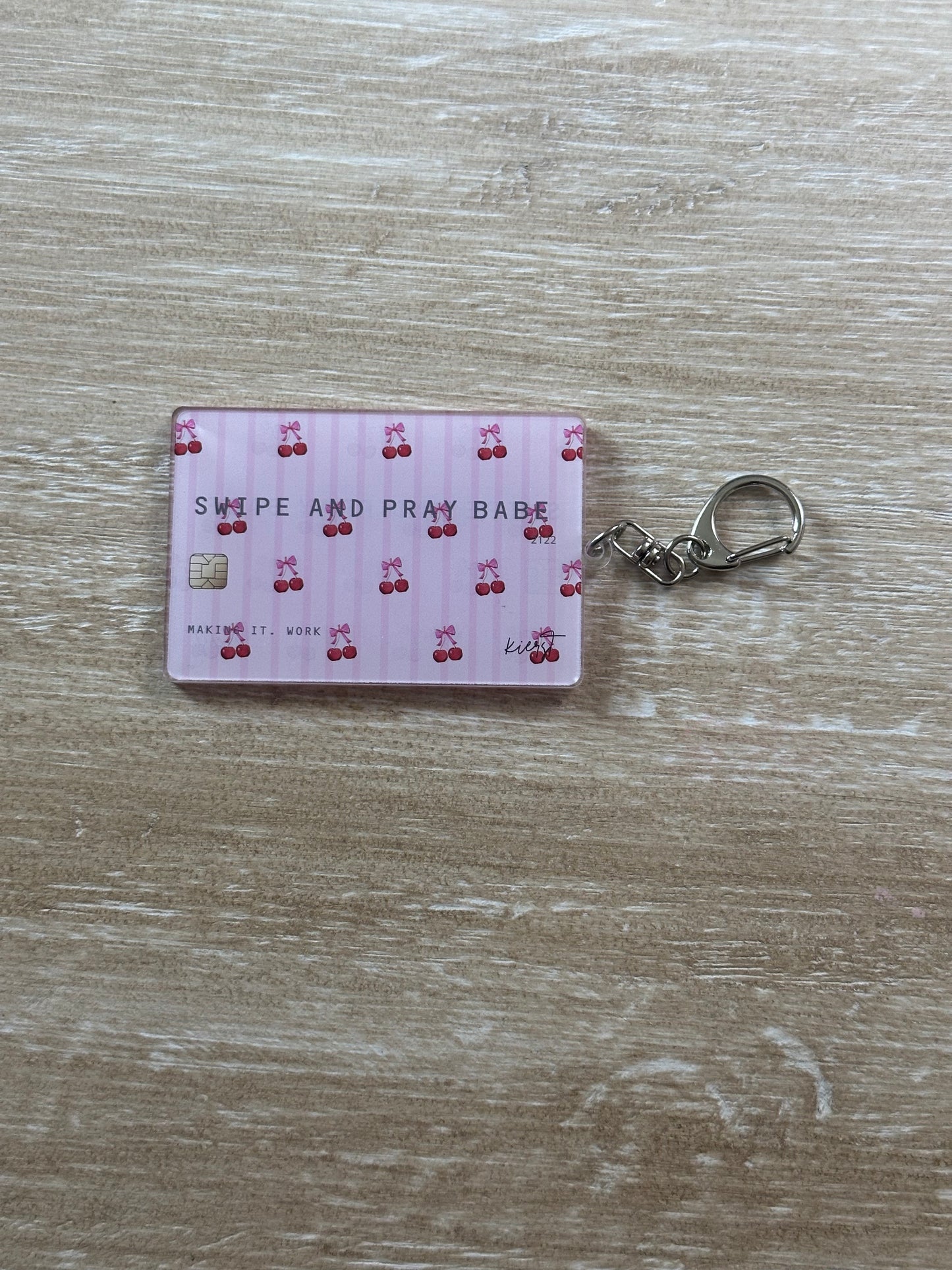 Swipe + Pray Keychain