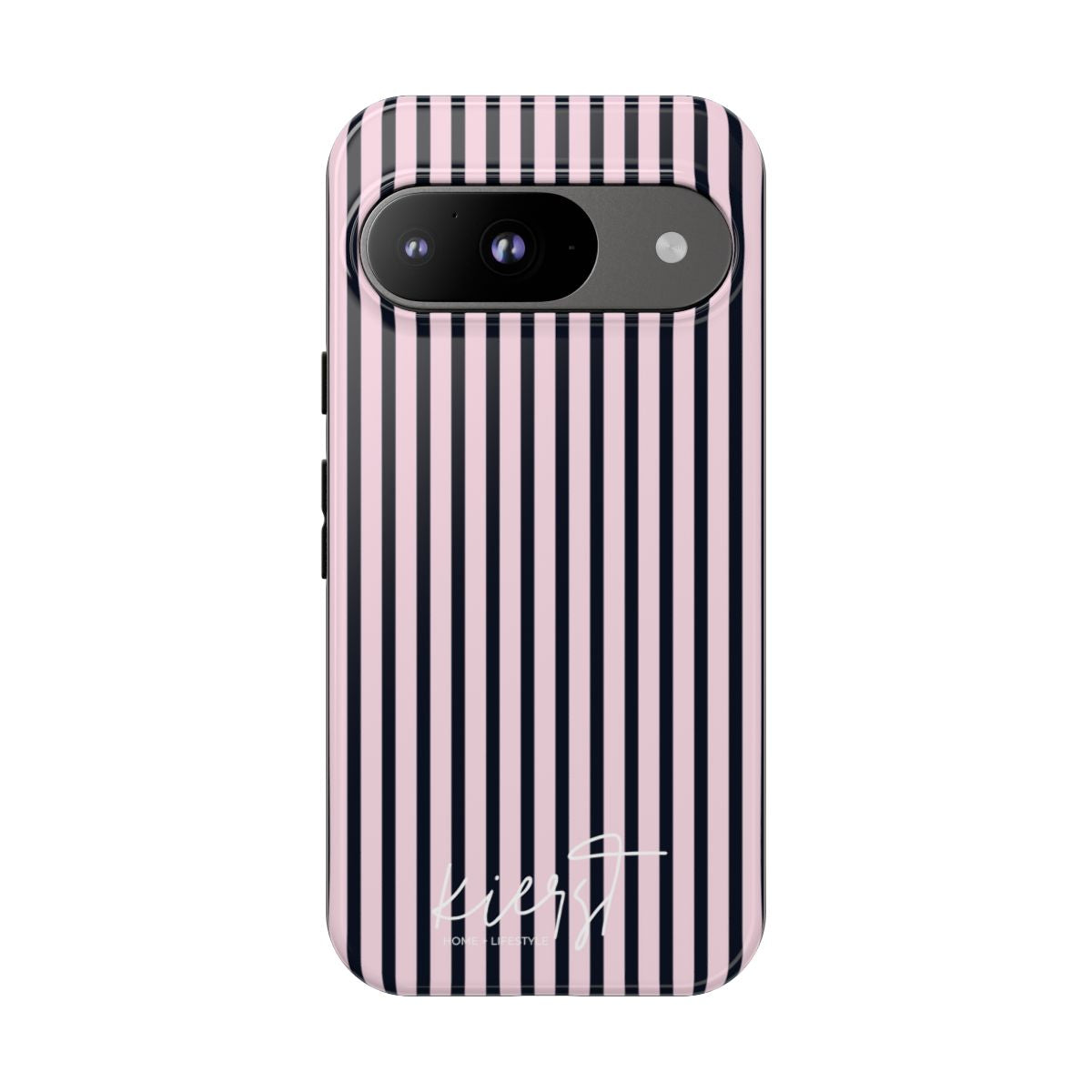 Signature Pink + Signature Storm Stripe Google Pixel Phone Case