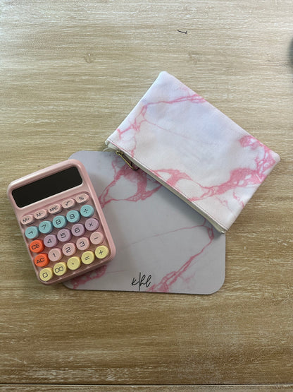 Small + Medium Colorful Desk Calculator
