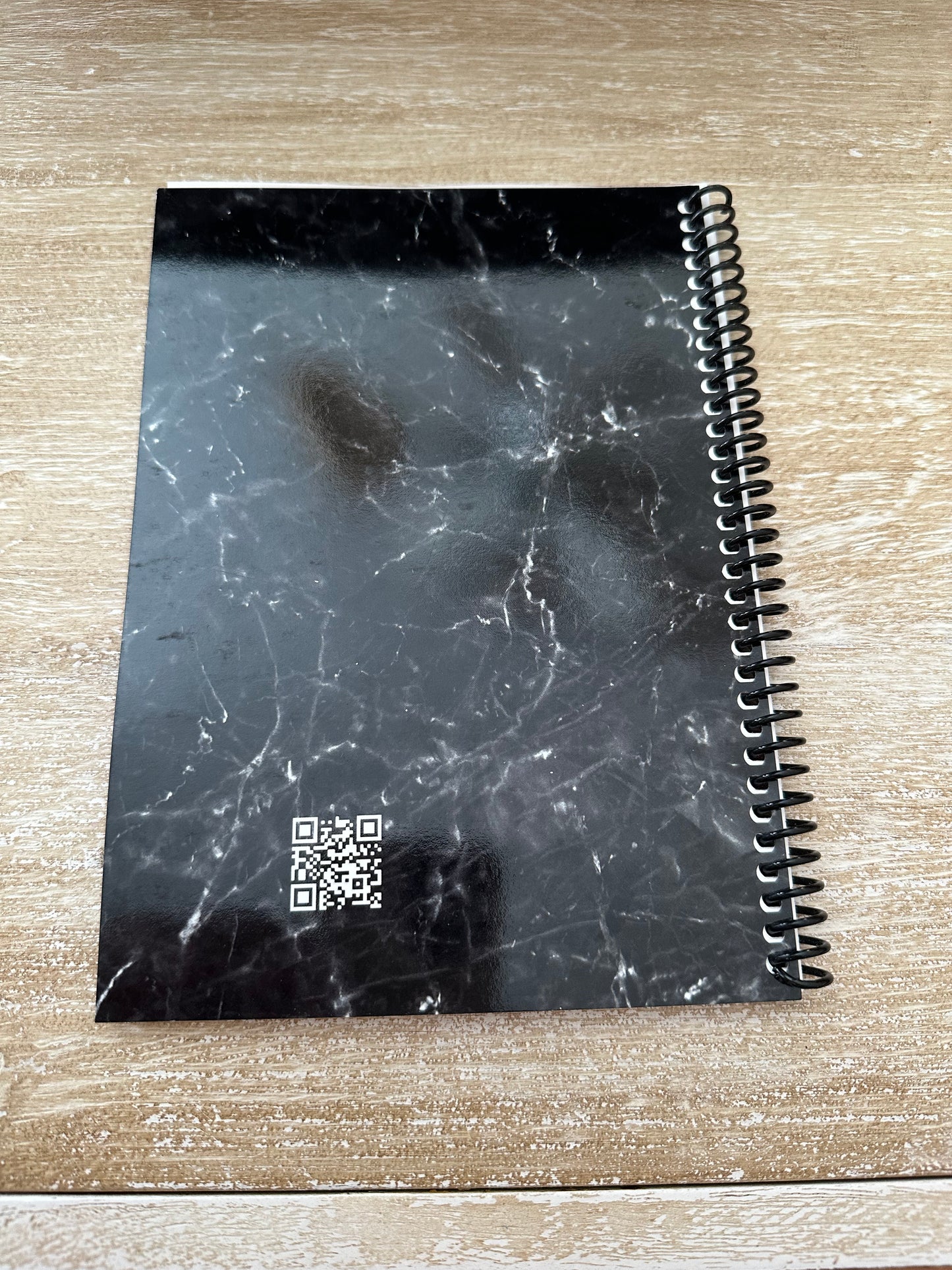 Black & White Marble Notebook