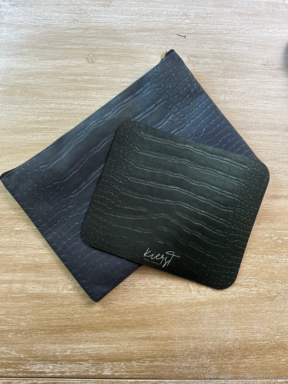 Emerald Crocodile Mouse Pad